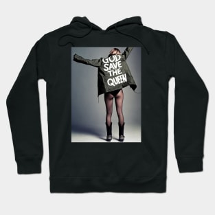 Kate Moss/ God Save The Queen Hoodie